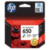 Картридж HP №650 DeskJet 2515/2516 (o) CZ102AE №650 цветной 200стр