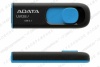Флеш A-DATA USB 64Gb UV128 Black/Blue USB 3.1