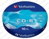 Диски CD-R 700Mb 80мин Verbatim 10шт