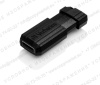Накопитель Verbatim USB 16Gb Pin Stripe Black