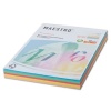 Бумага цветная Maestro Color (А4, 80г, 250л, MIX Pastel 20/23/25/28/30)